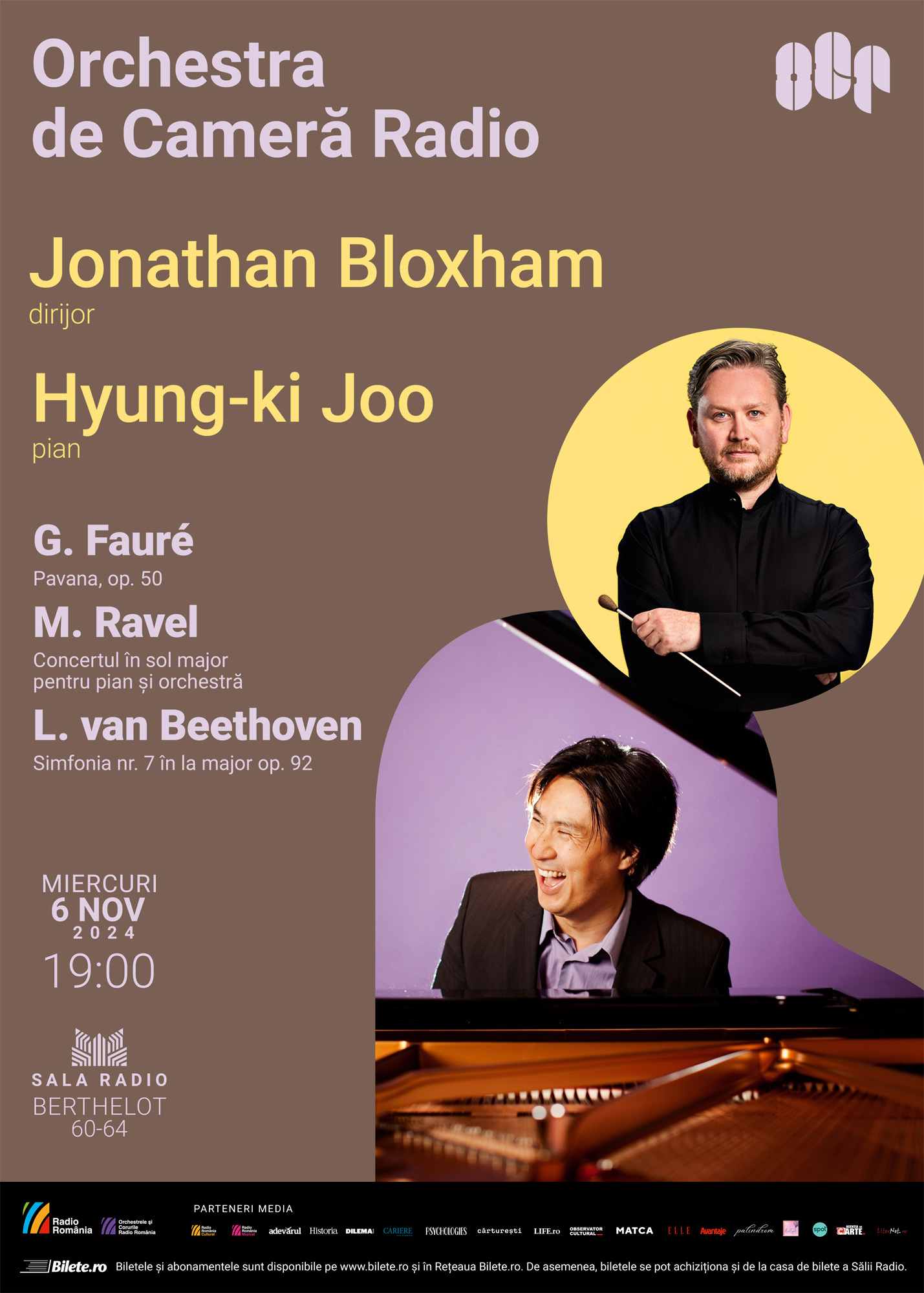 Hyunk-ki Joo. Jonathan Bloxham – Orchestra de Cameră Radio    (Concert la care este valabil Abonamentul OCR) 