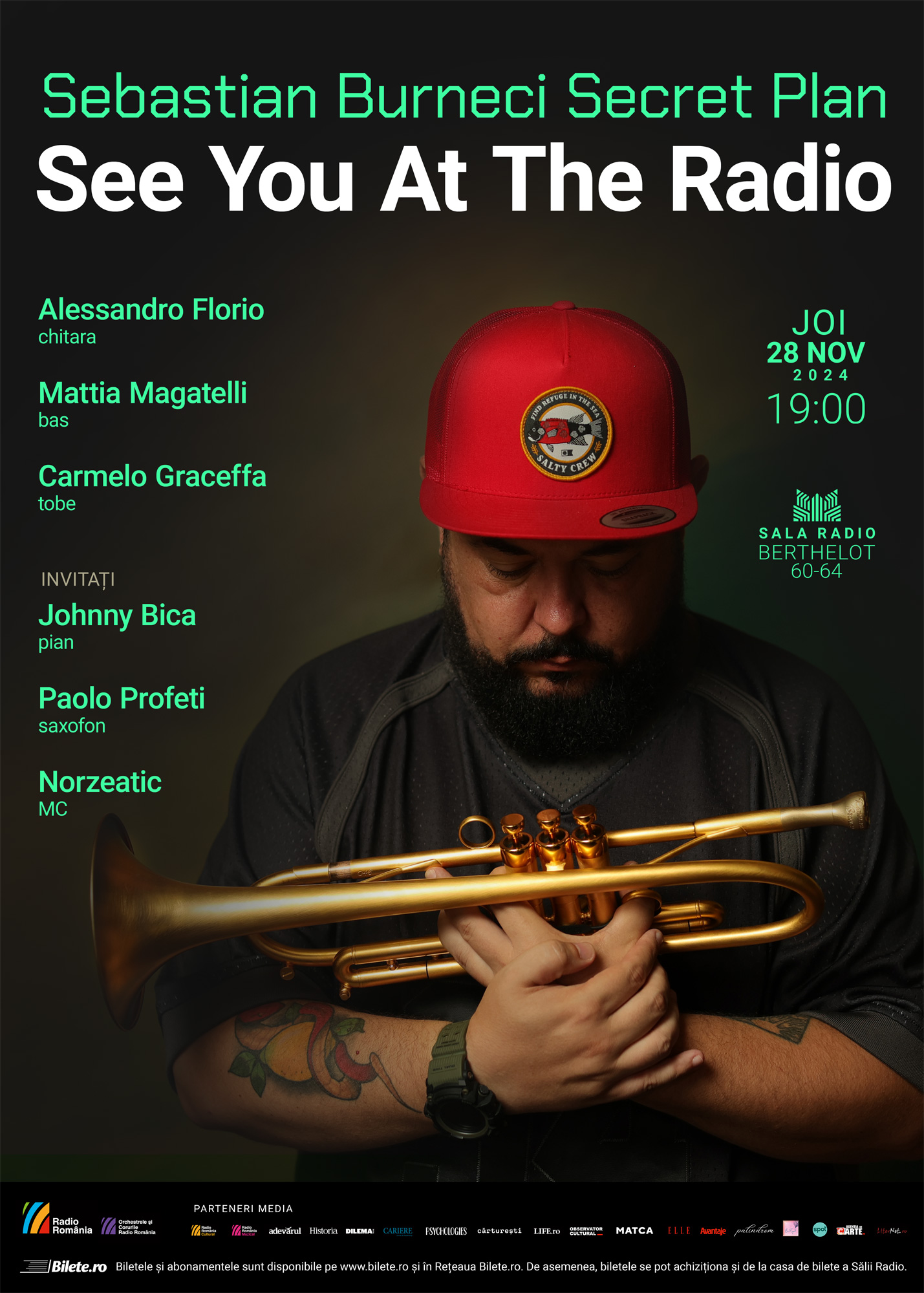 Sebastian Burneci Quintet – ”See You at the Radio”