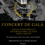 Finala Concursului Internaţional de Pian “Dinu Lipatti”