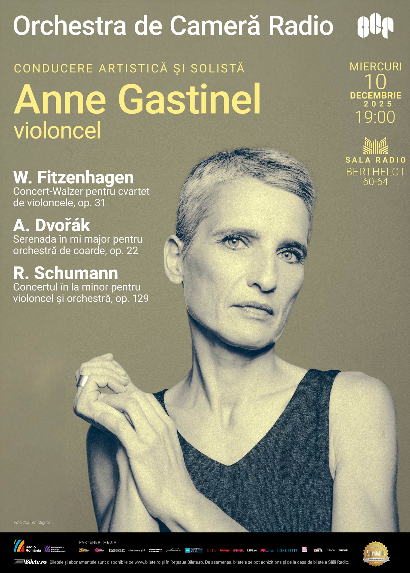 Anne Gastinel- ORCHESTRA DE CAMERĂ RADIO