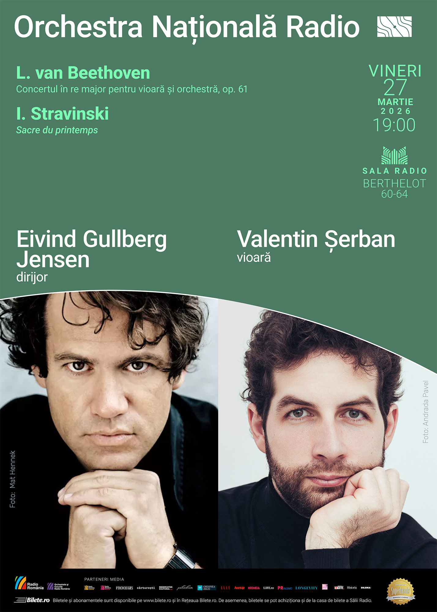 Valentin Șerban – Beethoven, Stravinski – ONR