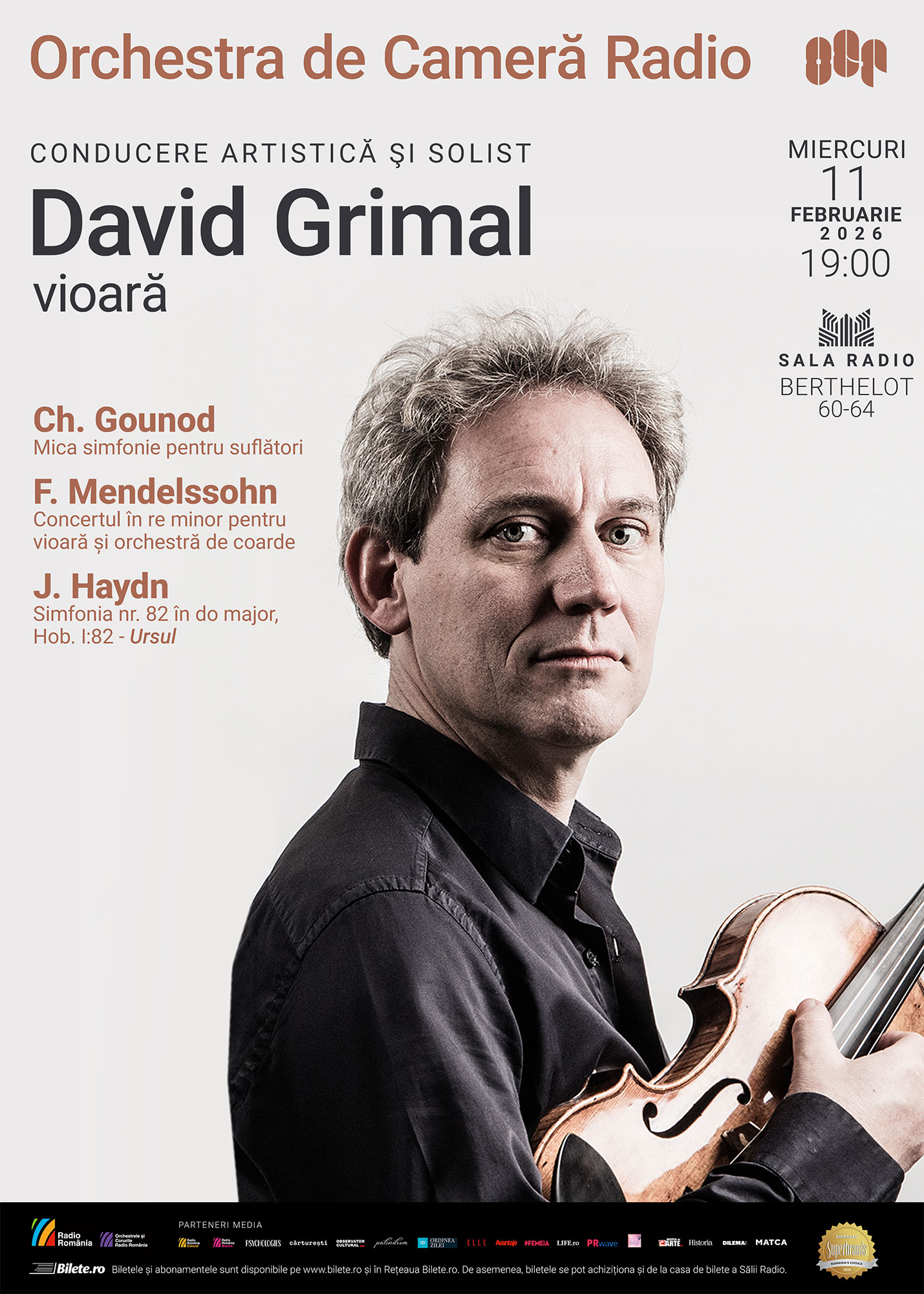  David Grimal – ORCHESTRA DE CAMERĂ RADIO