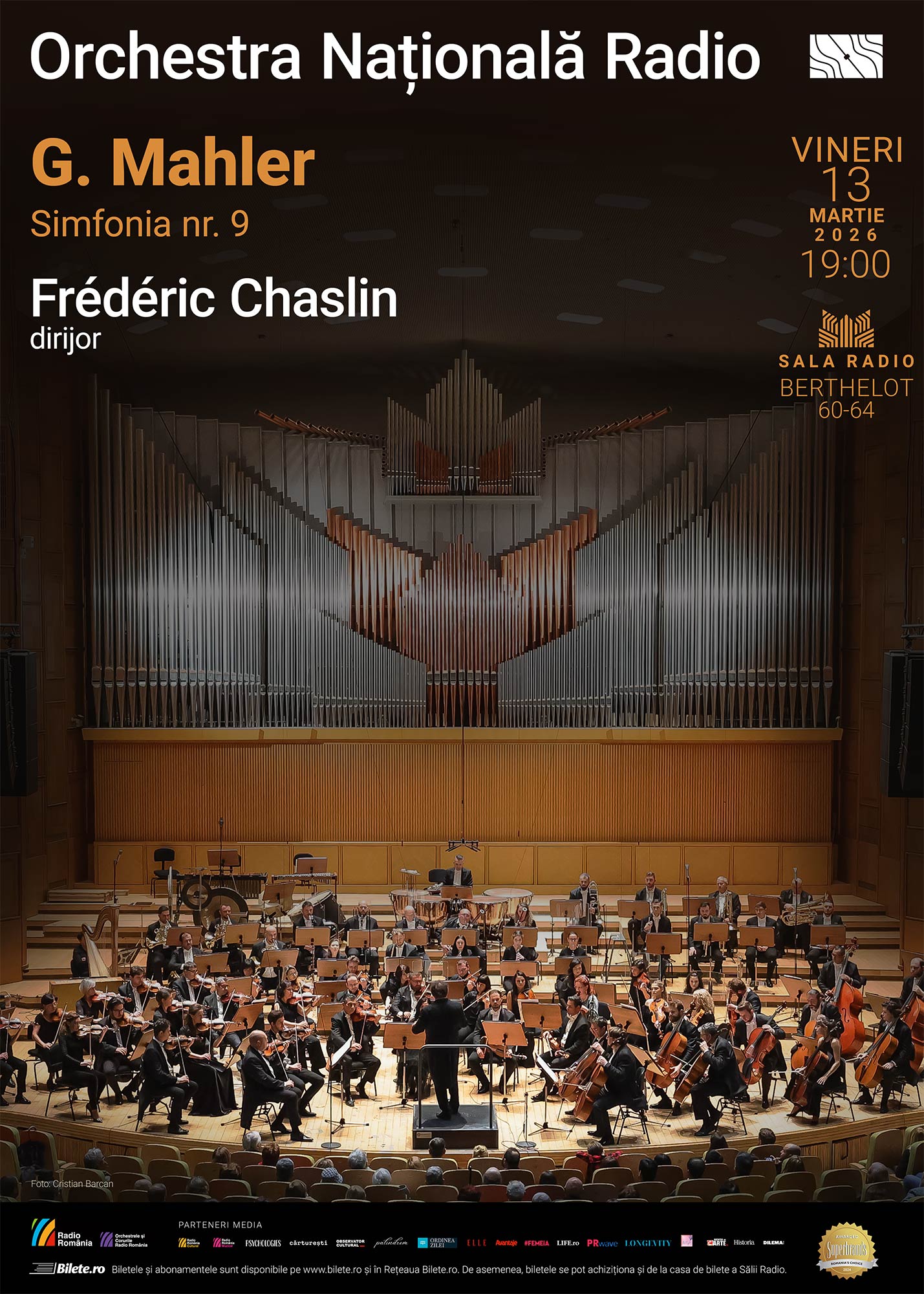 Mahler – Frédéric Chaslin – ORCHESTRA NAŢIONALĂ RADIO